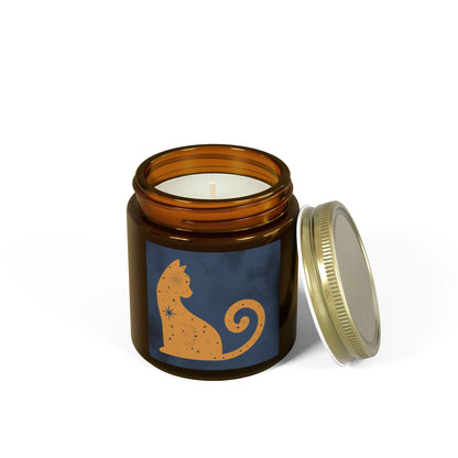 Cosmic Comforts Scented Candles, Coconut Apricot Wax (4oz, 9oz)