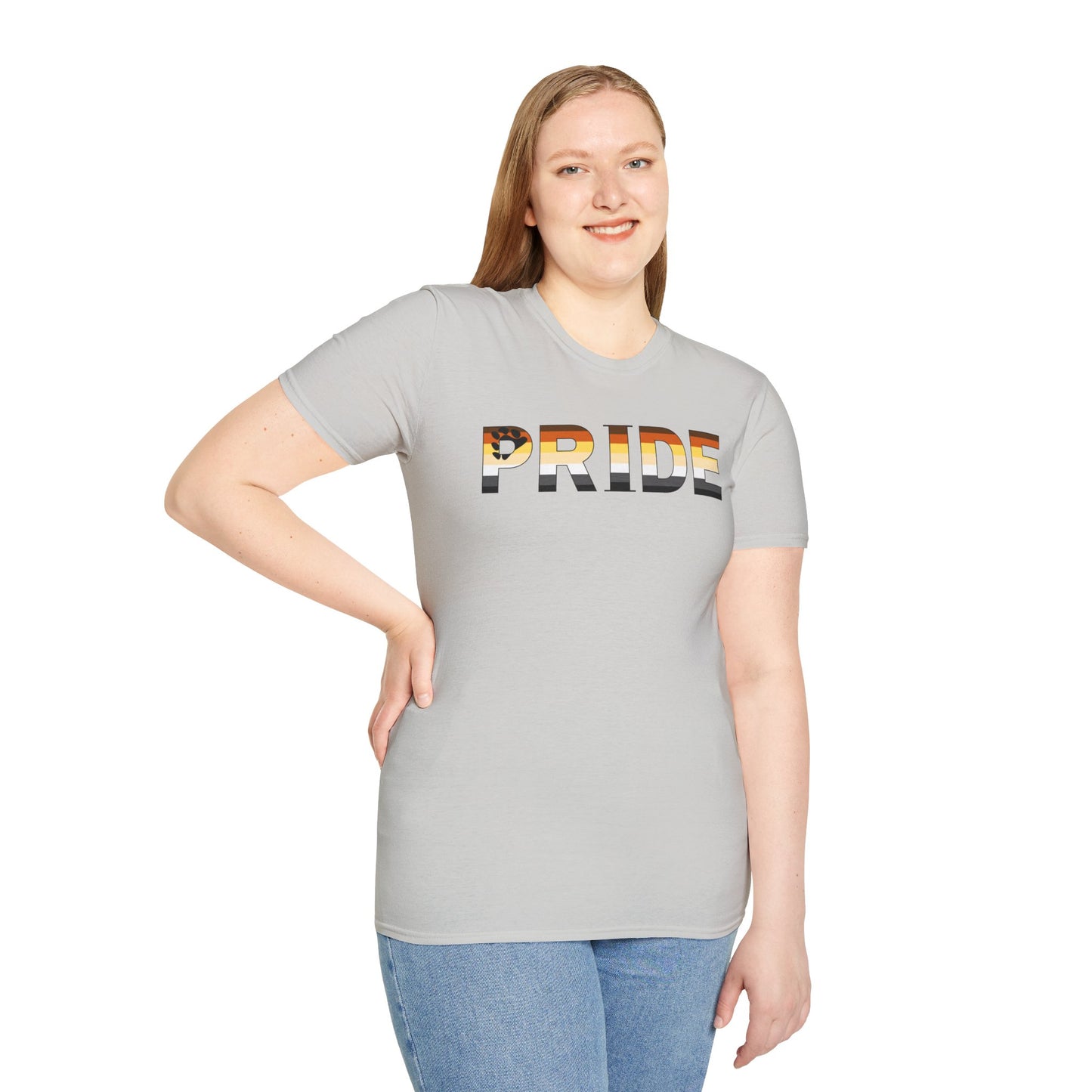 Bear PRIDE Unisex Softstyle T-Shirt