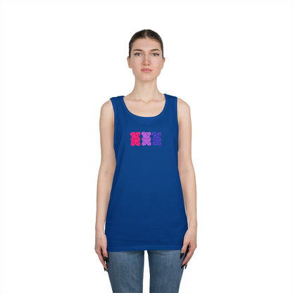 Bisexual Pride Gummy Bears Unisex Heavy Cotton Tank Top