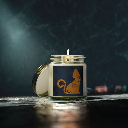 Cosmic Comforts Scented Candles, Coconut Apricot Wax (4oz, 9oz)