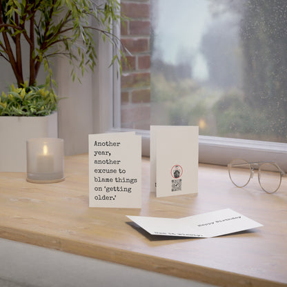 Excuses Birthday Card