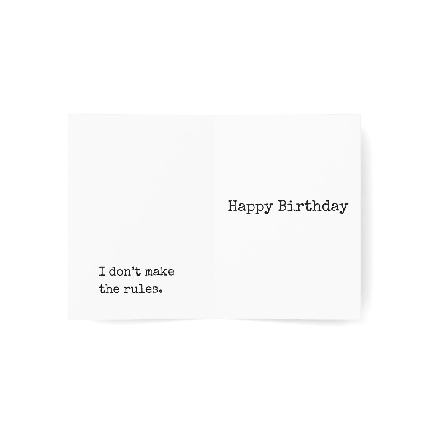 Eat More Cake Birthday Card