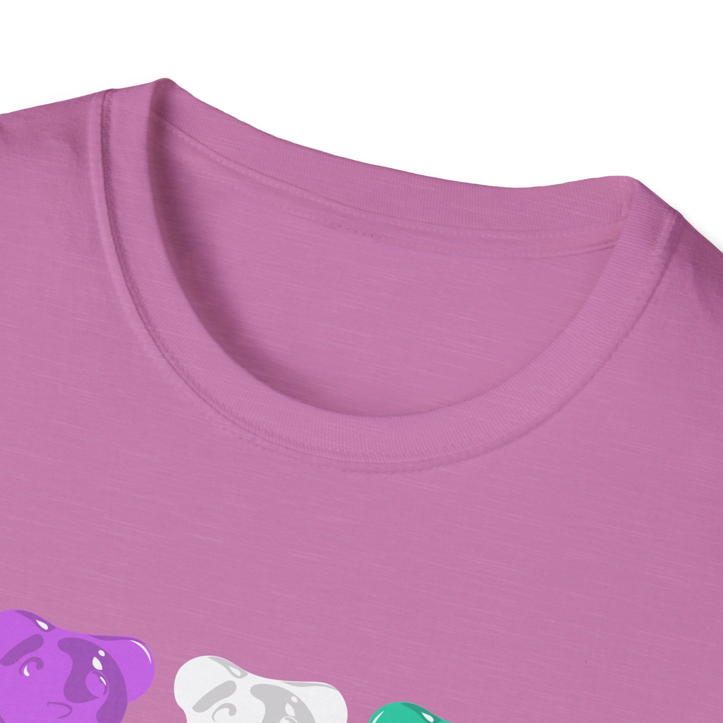 Genderqueer Pride Gummy Bears Unisex Softstyle T-Shirt
