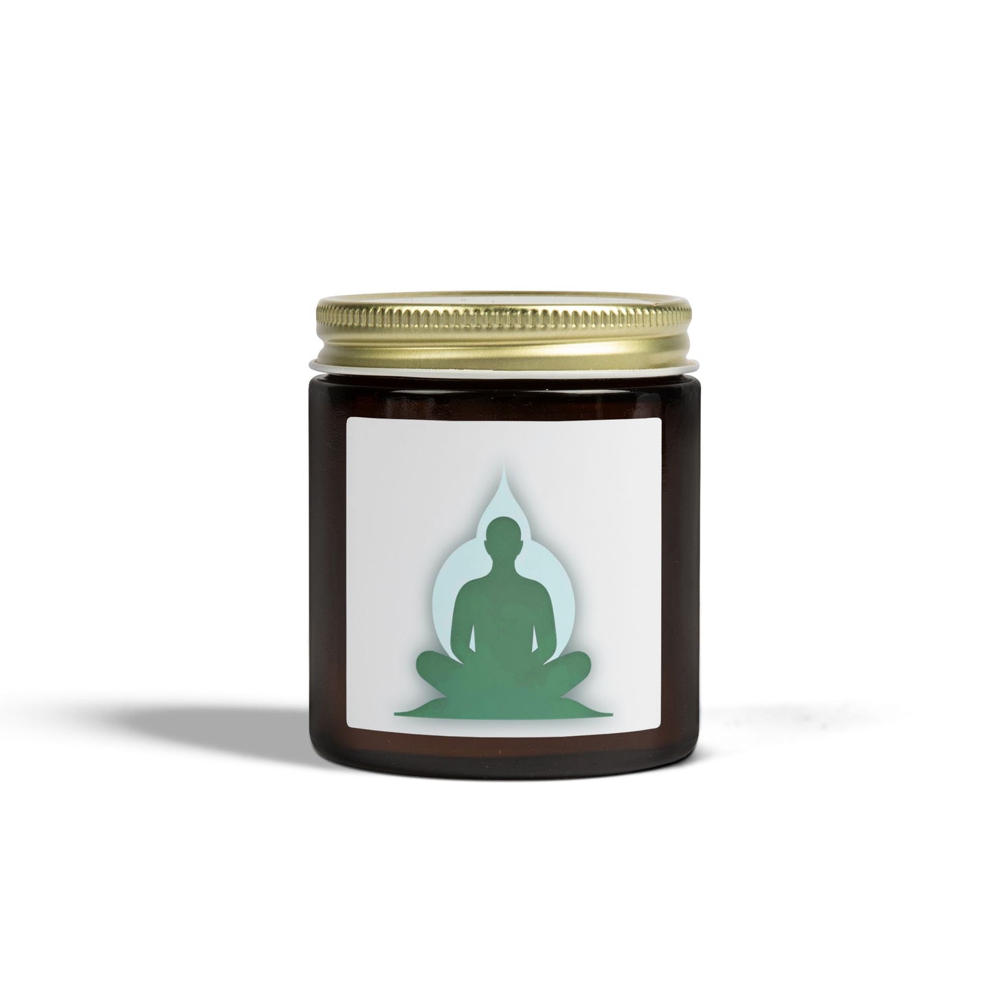 Yoga Mindful Meditation Scented Candles, Coconut Apricot Wax (4oz, 9oz)