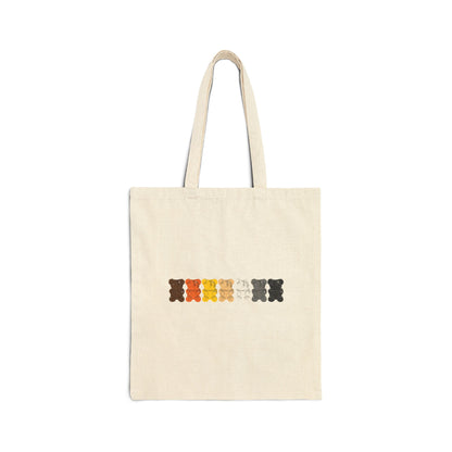 Bear Pride Gummy Bears Canvas Tote