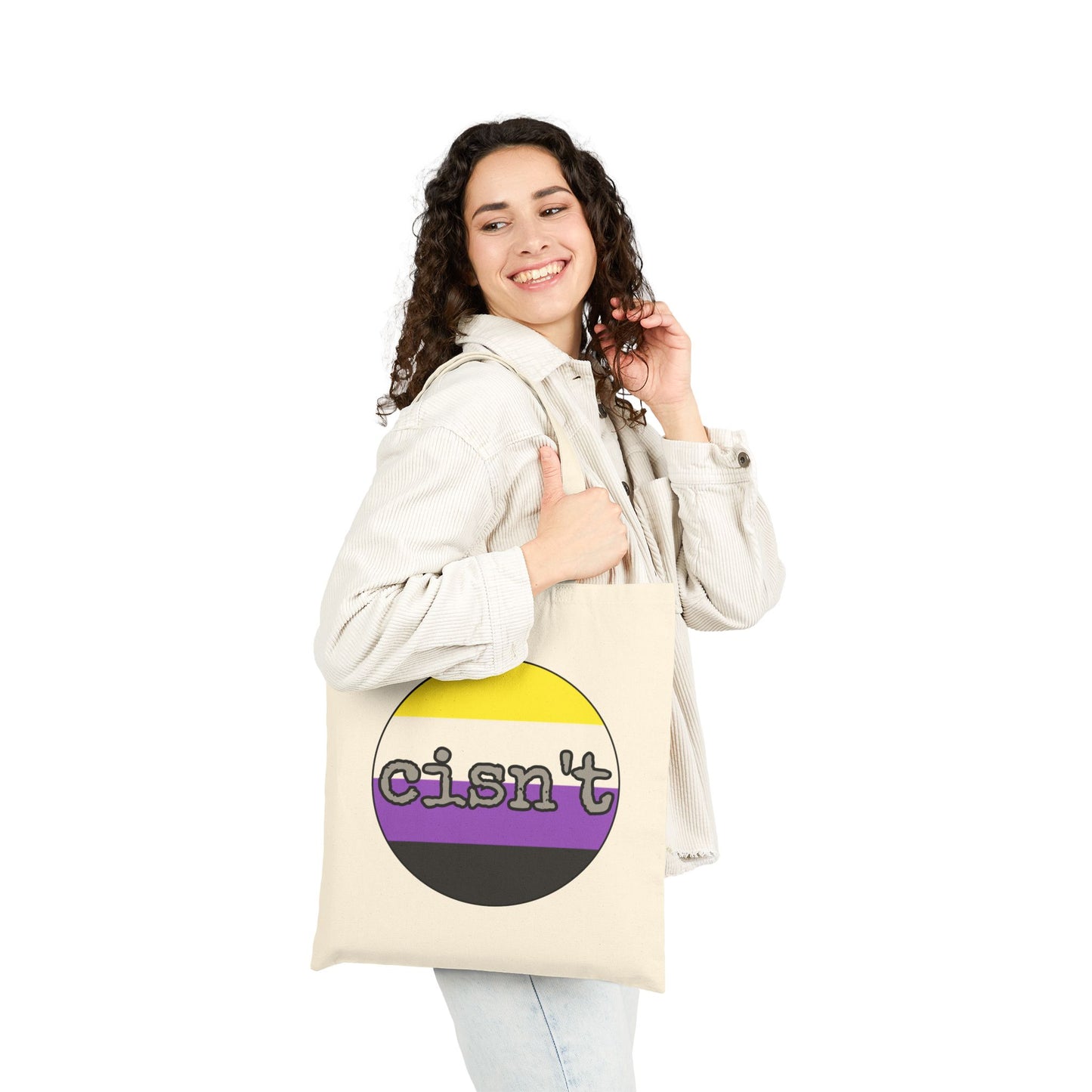 Cisn't Pride Canvas Tote