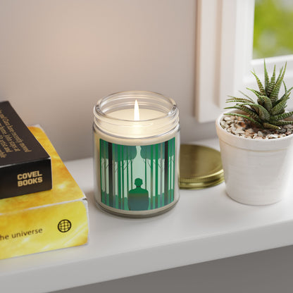 Forest of Mindfulness Scented Candles, Coconut Apricot Wax (4oz, 9oz)