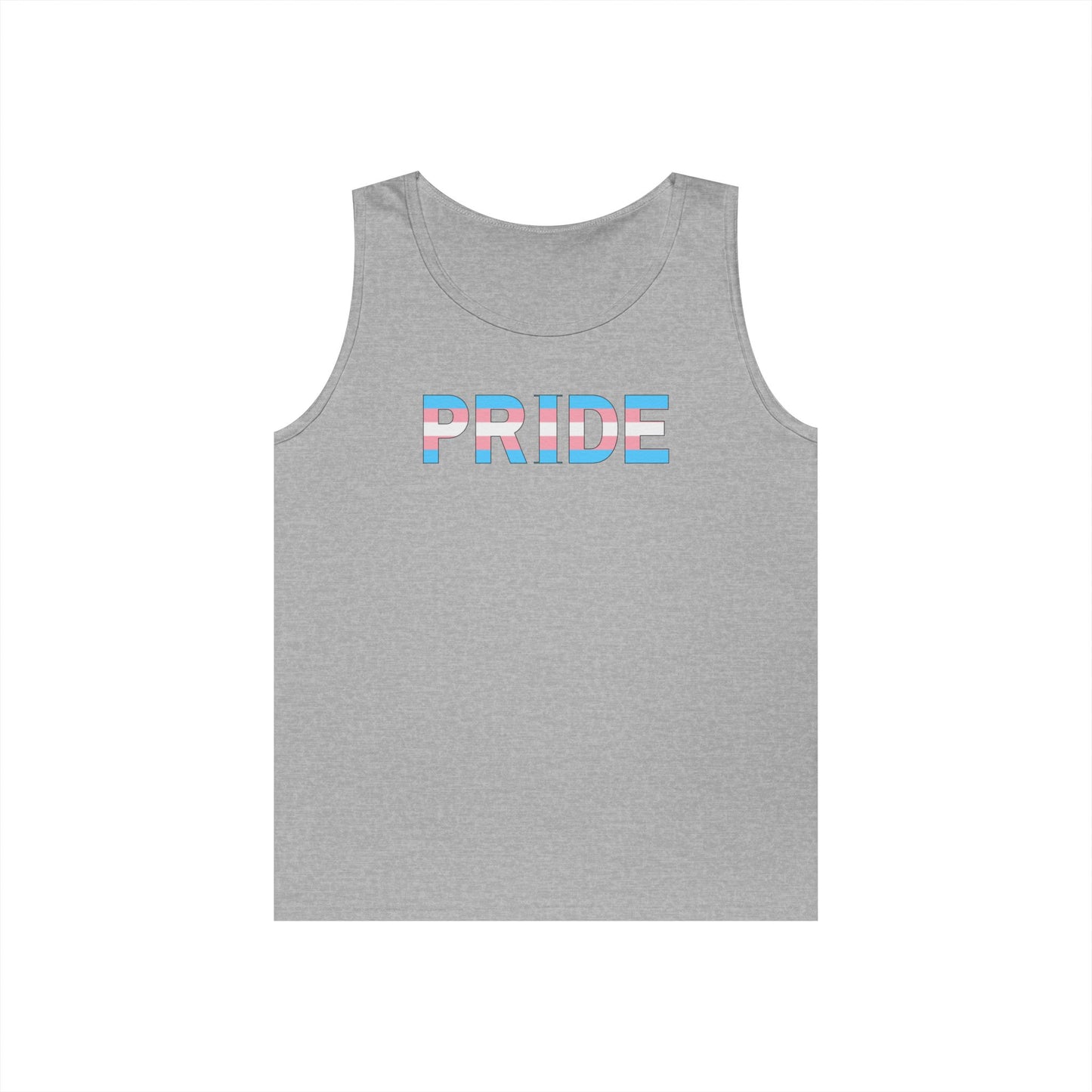 Trans PRIDE Unisex Heavy Cotton Tank Top
