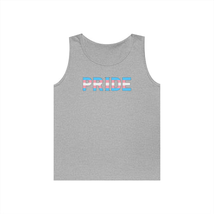 Trans PRIDE Unisex Heavy Cotton Tank Top