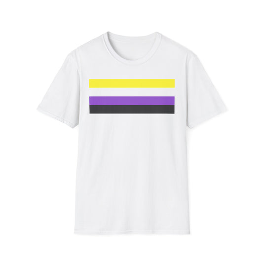 Nonbinary Pride Flag Unisex Softstyle T-Shirt