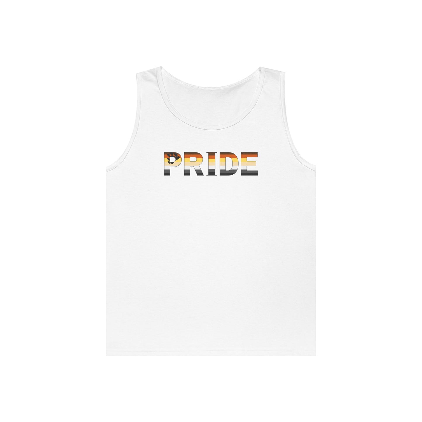 Bear PRIDE Unisex Heavy Cotton Tank Top