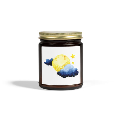 Cosmic Comforts Scented Candles, Coconut Apricot Wax (4oz, 9oz)