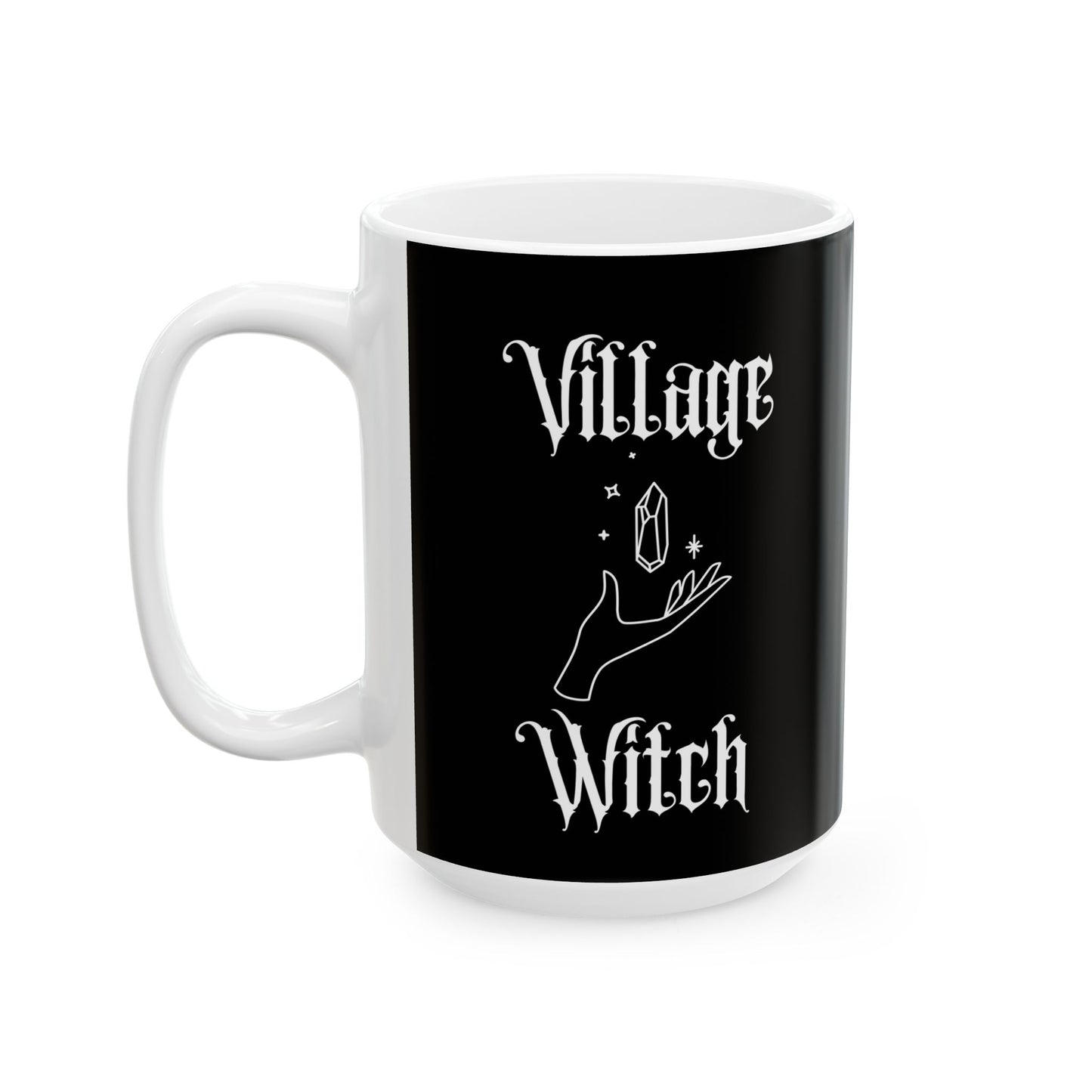Village Witch Ceramic Mug, (11oz, 15oz)