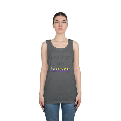 Breaking the Binary Unisex Heavy Cotton Tank Top