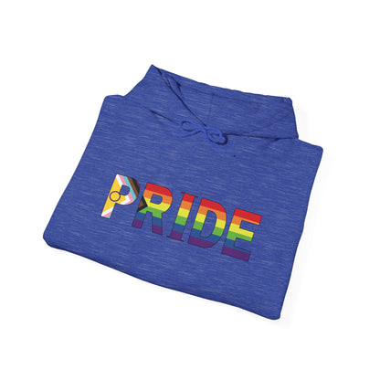 Inclusive Pride Flag Sleaves Unisex Heavy Blend™ Hooded Sweatshirt