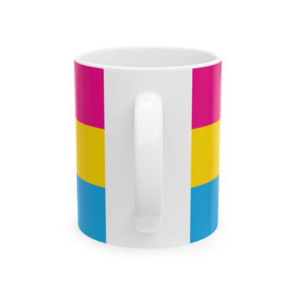 Pansexual Pride Flag Coffee Mug (11oz/15oz)