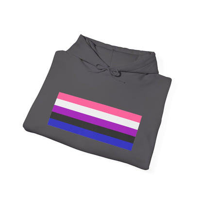 Genderfluid Pride Flag Unisex Heavy Blend™ Hooded Sweatshirt