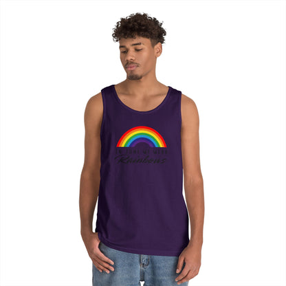 In June We Wear Rainbows Unisex Heavy Cotton Tank Top