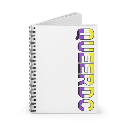 Queerdo Spiral Notebook - Ruled Line
