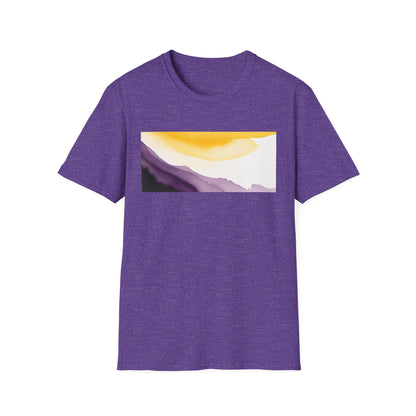 Nonbinary Pride Watercolor Unisex Softstyle T-Shirt
