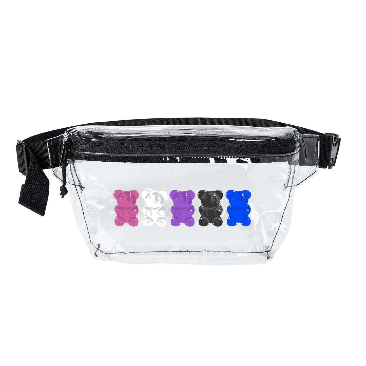 Genderfluid Pride Gummy Bears Fanny Pack
