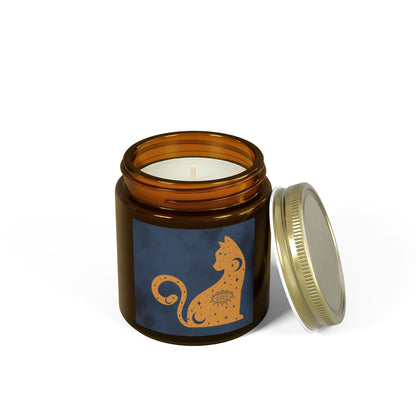 Cosmic Comforts Scented Candles, Coconut Apricot Wax (4oz, 9oz)