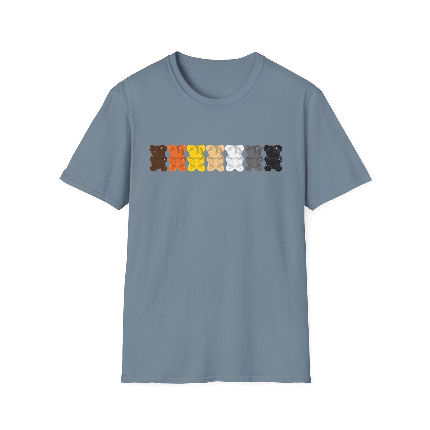 Bear Pride Gummy Bears Unisex Softstyle T-Shirt