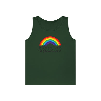 In June We Wear Rainbows Unisex Heavy Cotton Tank Top