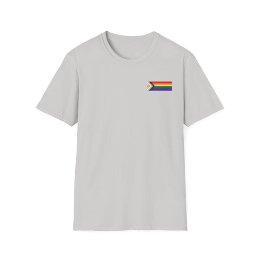 In June We Wear Rainbows Pride Flag Unisex Softstyle T-Shirt