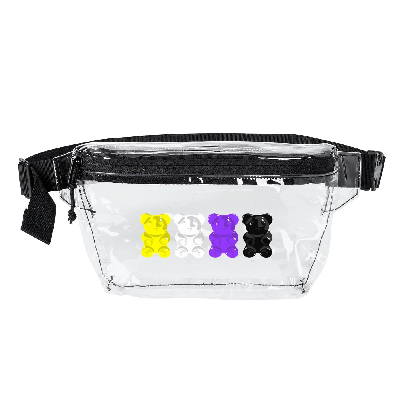 Nonbinary Pride Gummy Bears Fanny Pack
