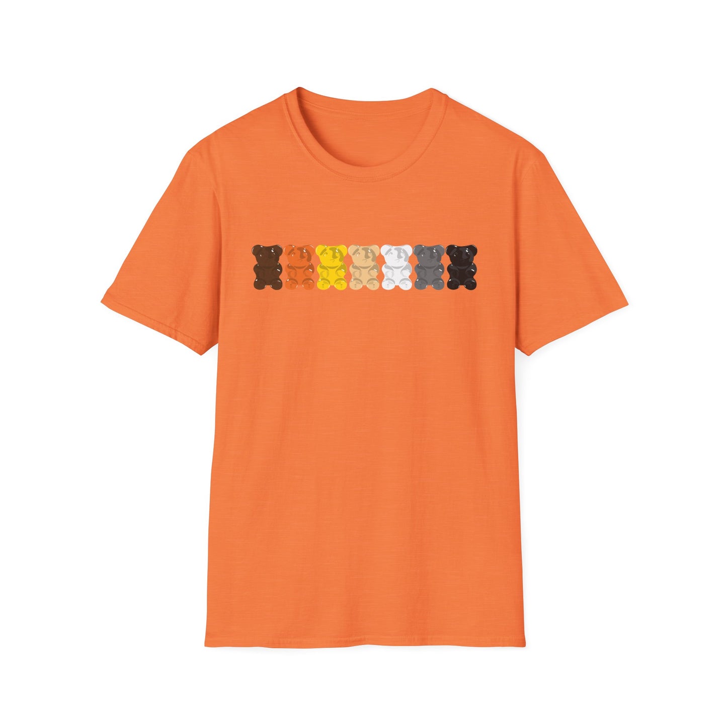Bear Pride Gummy Bears Unisex Softstyle T-Shirt