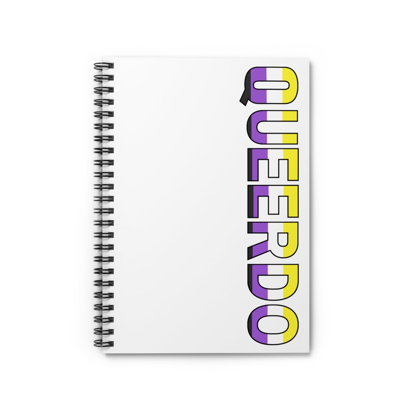 Queerdo Spiral Notebook - Ruled Line