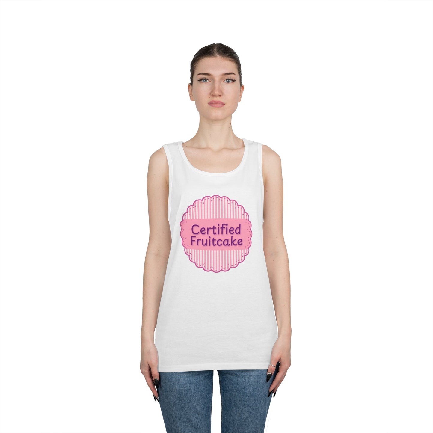 Certified Fruitcake Unisex Heavy Cotton Tank Top