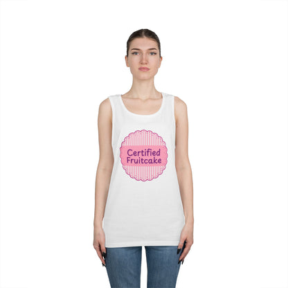 Certified Fruitcake Unisex Heavy Cotton Tank Top
