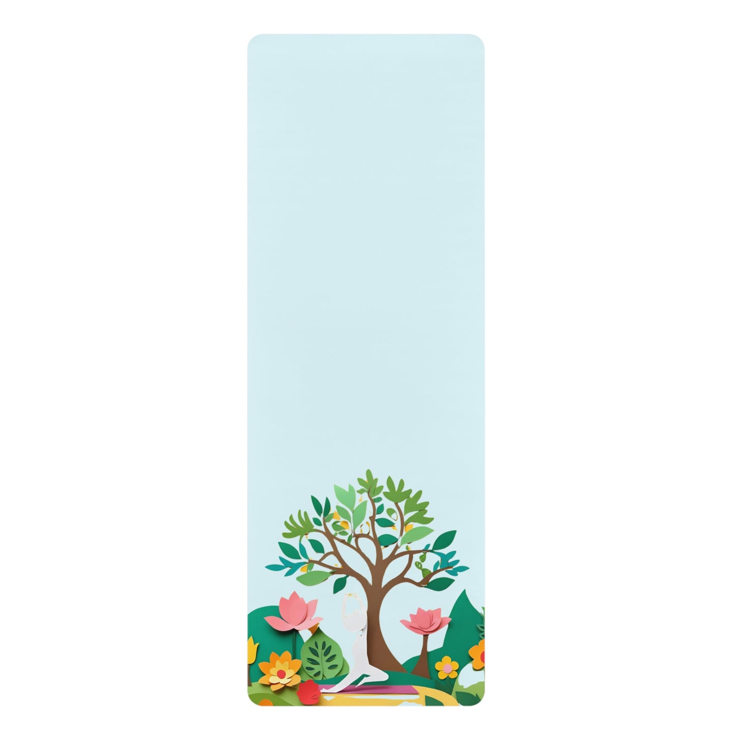 Tree of Life Rubber Yoga Mat