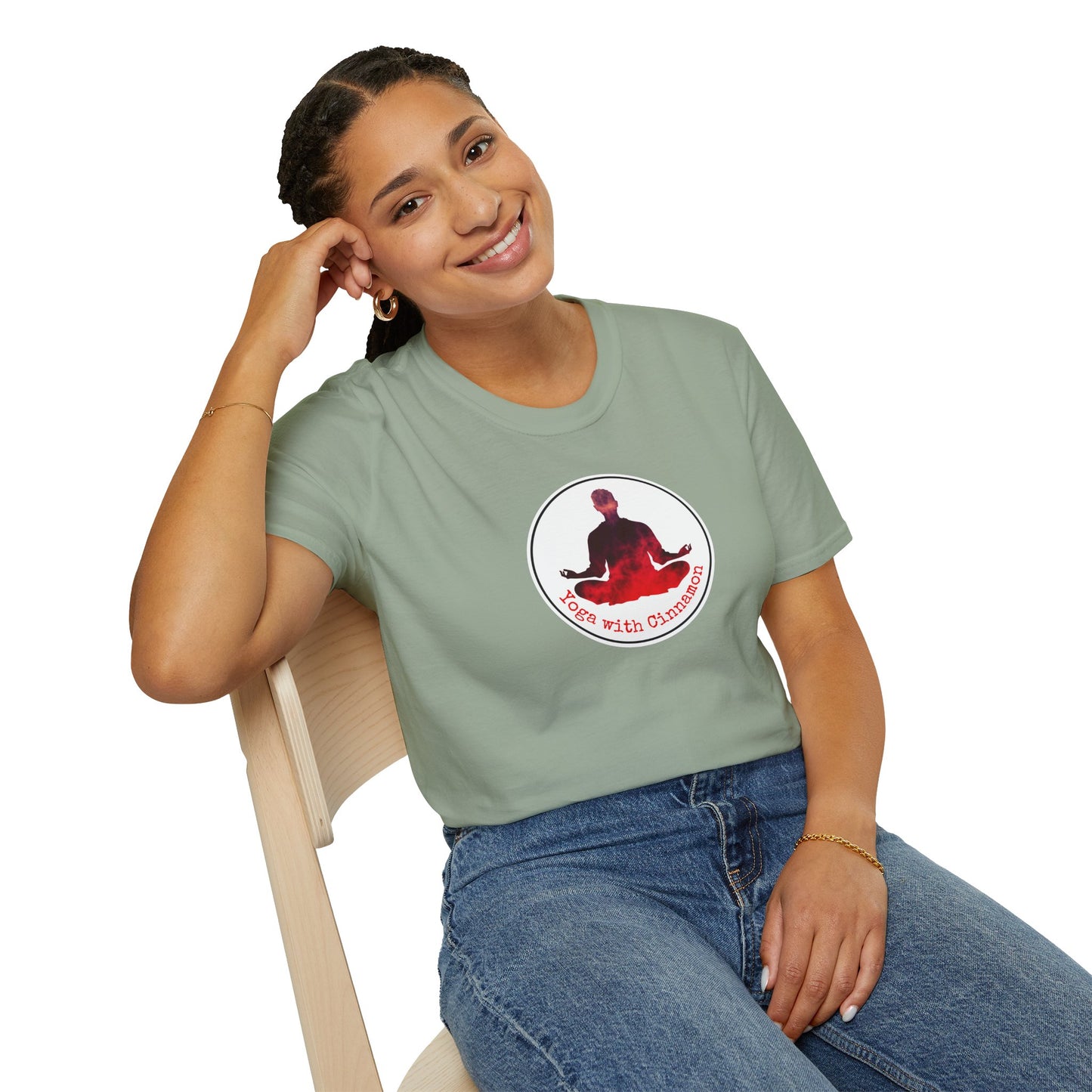 Yoga With Cinnamon Unisex Softstyle T-Shirt