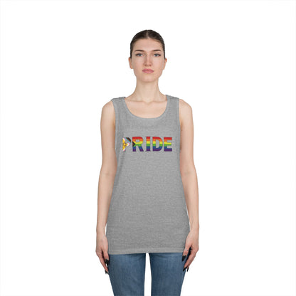 Inclusive Rainbow PRIDE Unisex Heavy Cotton Tank Top