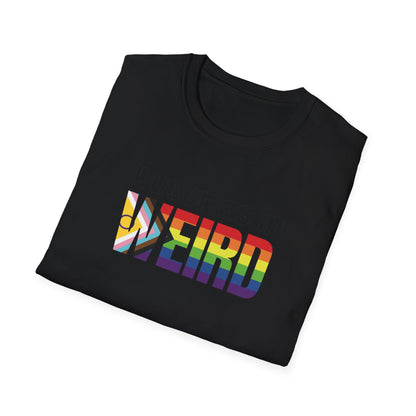 Queer As In Weird Unisex Softstyle T-Shirt
