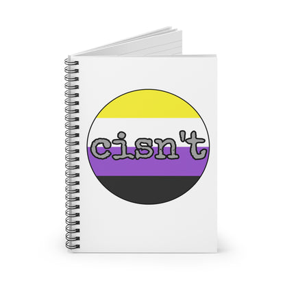 Cisn't Spiral Notebook - Ruled Line