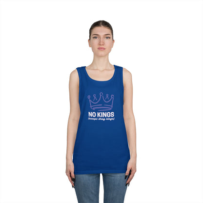No Kings Except Drag Kings Unisex Heavy Cotton Tank Top