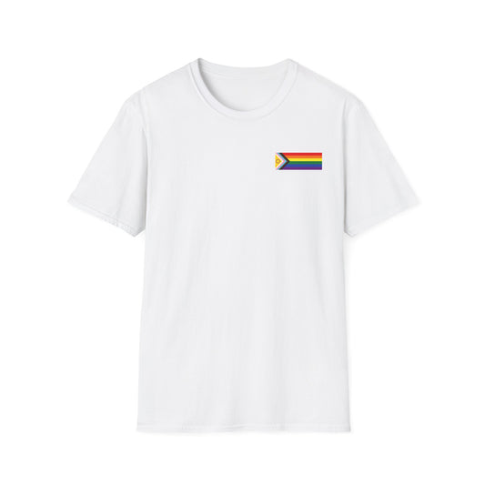 Pride Month PRINT Rainbows Pride Flag Unisex Softstyle T-Shirt