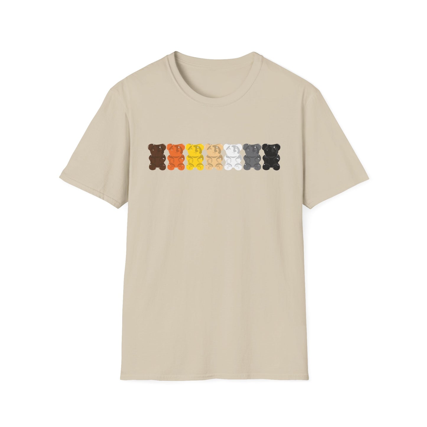 Bear Pride Gummy Bears Unisex Softstyle T-Shirt