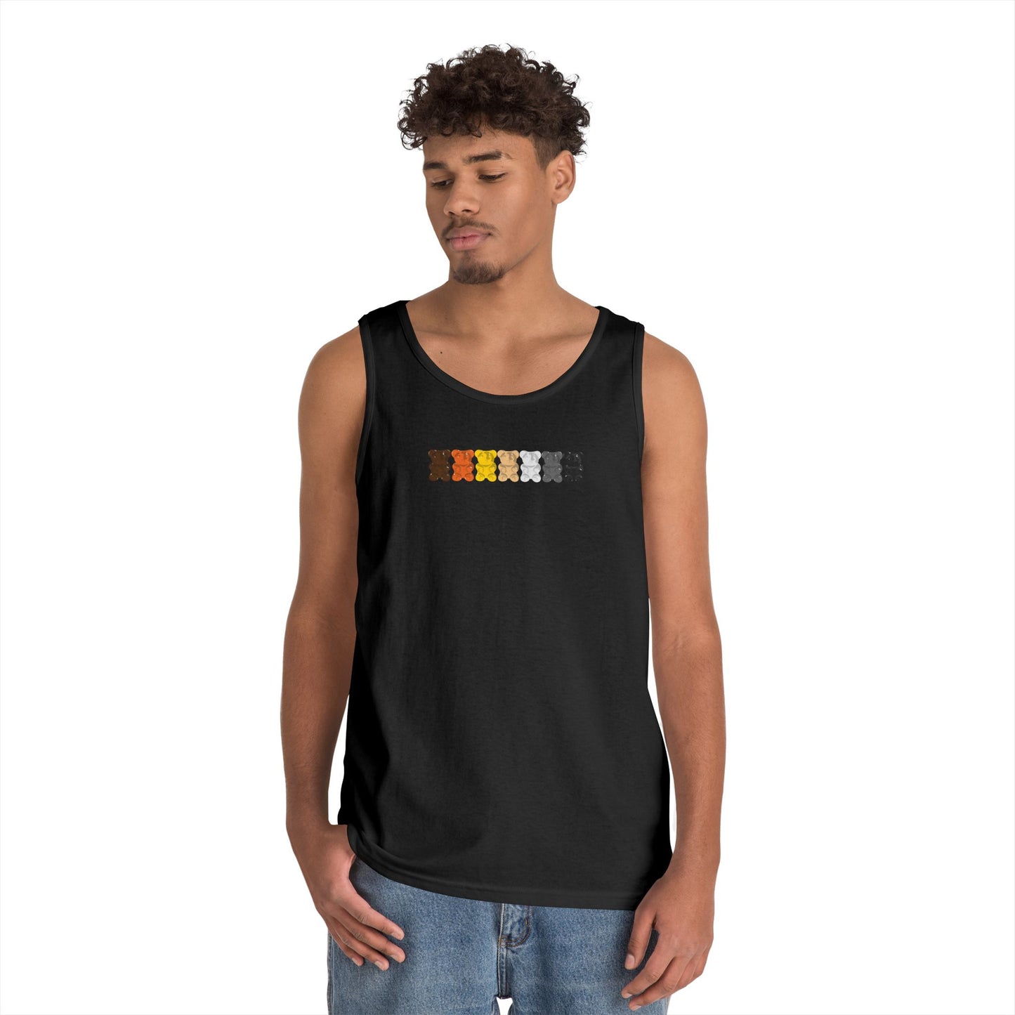 Bear Pride Gummy Bears Unisex Heavy Cotton Tank Top