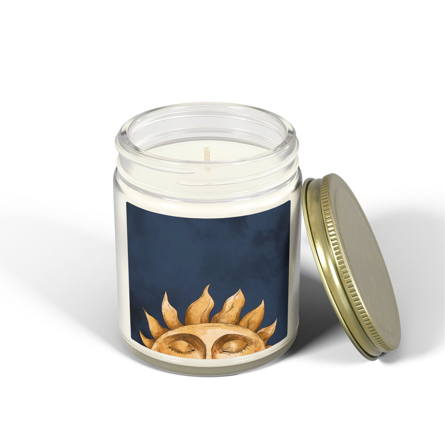 Cosmic Comforts Scented Candles, Coconut Apricot Wax (4oz, 9oz)