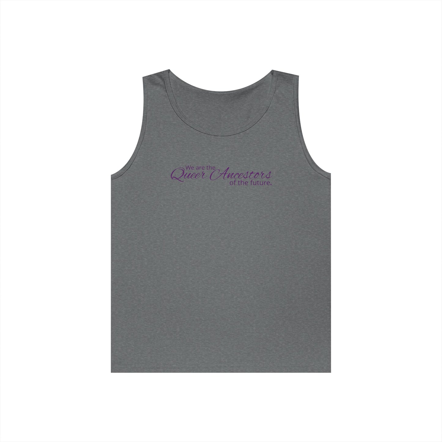 We Are the Queer Ancestors of the Future Unisex Heavy Cotton Tank Top