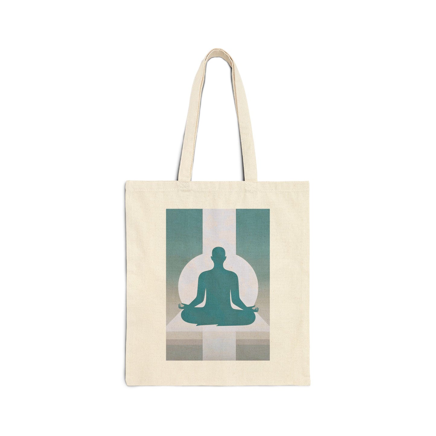 Soul of Meditation Cotton Canvas Tote Bag