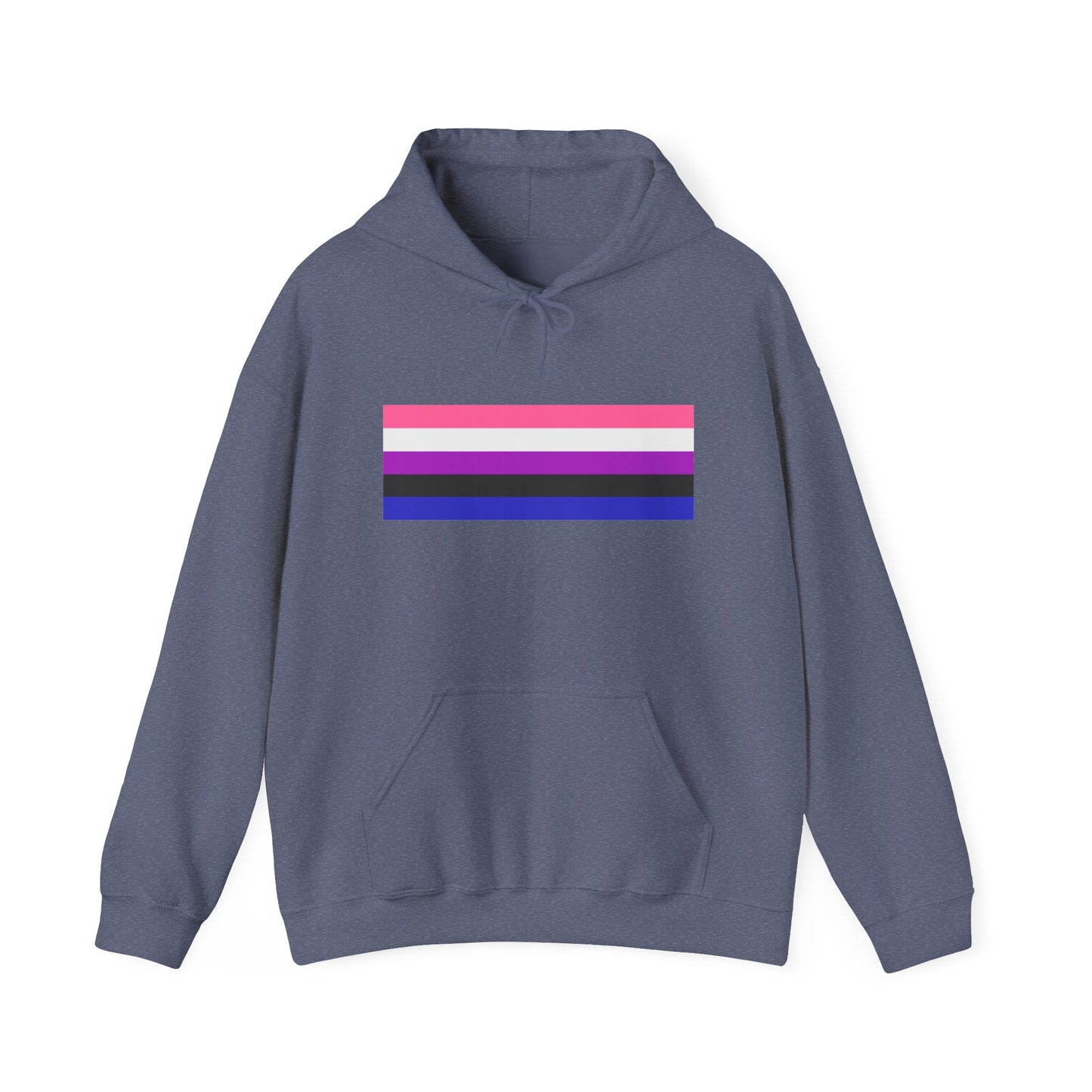 Genderfluid Pride Flag Unisex Heavy Blend™ Hooded Sweatshirt