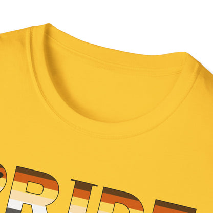 Bear PRIDE Unisex Softstyle T-Shirt