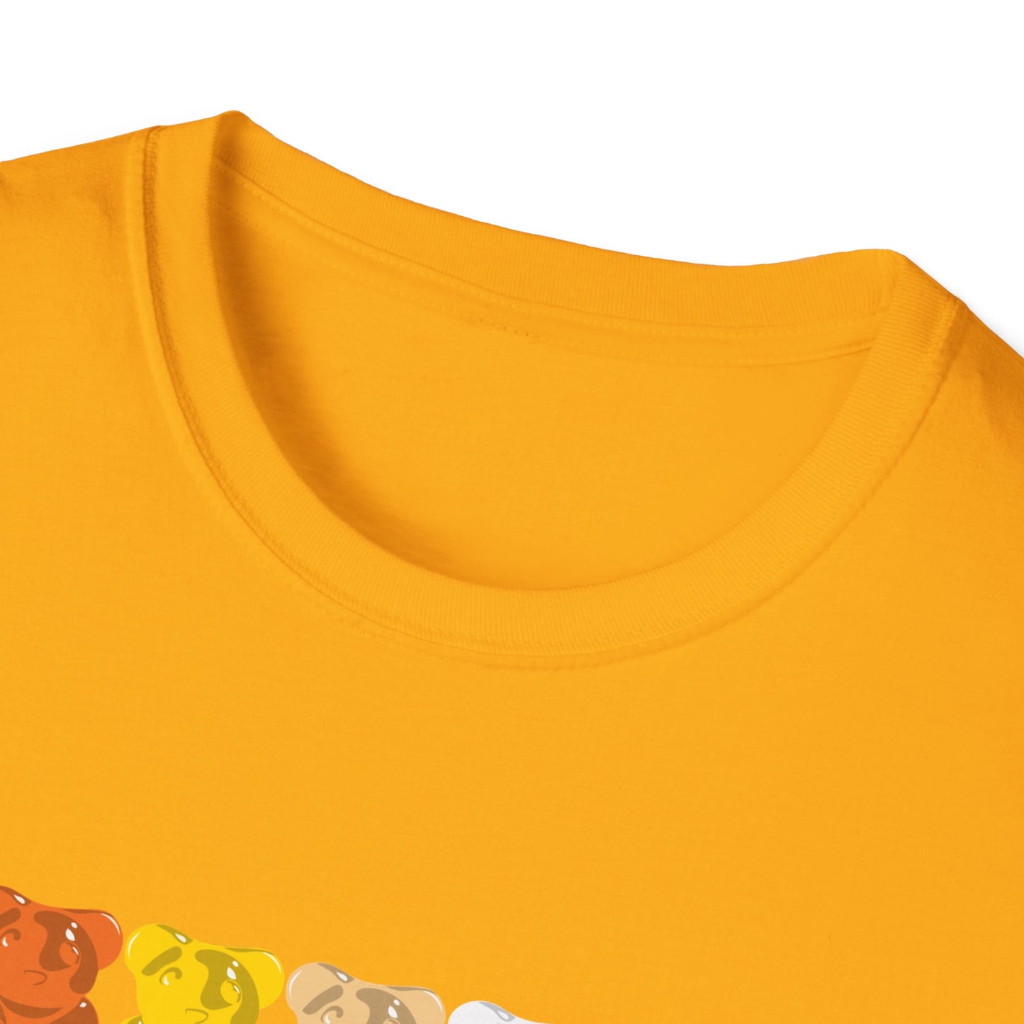 Bear Pride Gummy Bears Unisex Softstyle T-Shirt