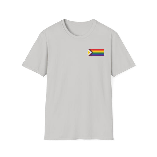 Community Leader Inclusive Pride Flag Unisex Softstyle T-Shirt